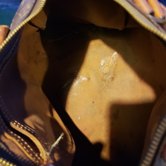AUTHENTIC LOUIS VUITTON SPEEDY 25 Vintage - Picture 4 of 8
